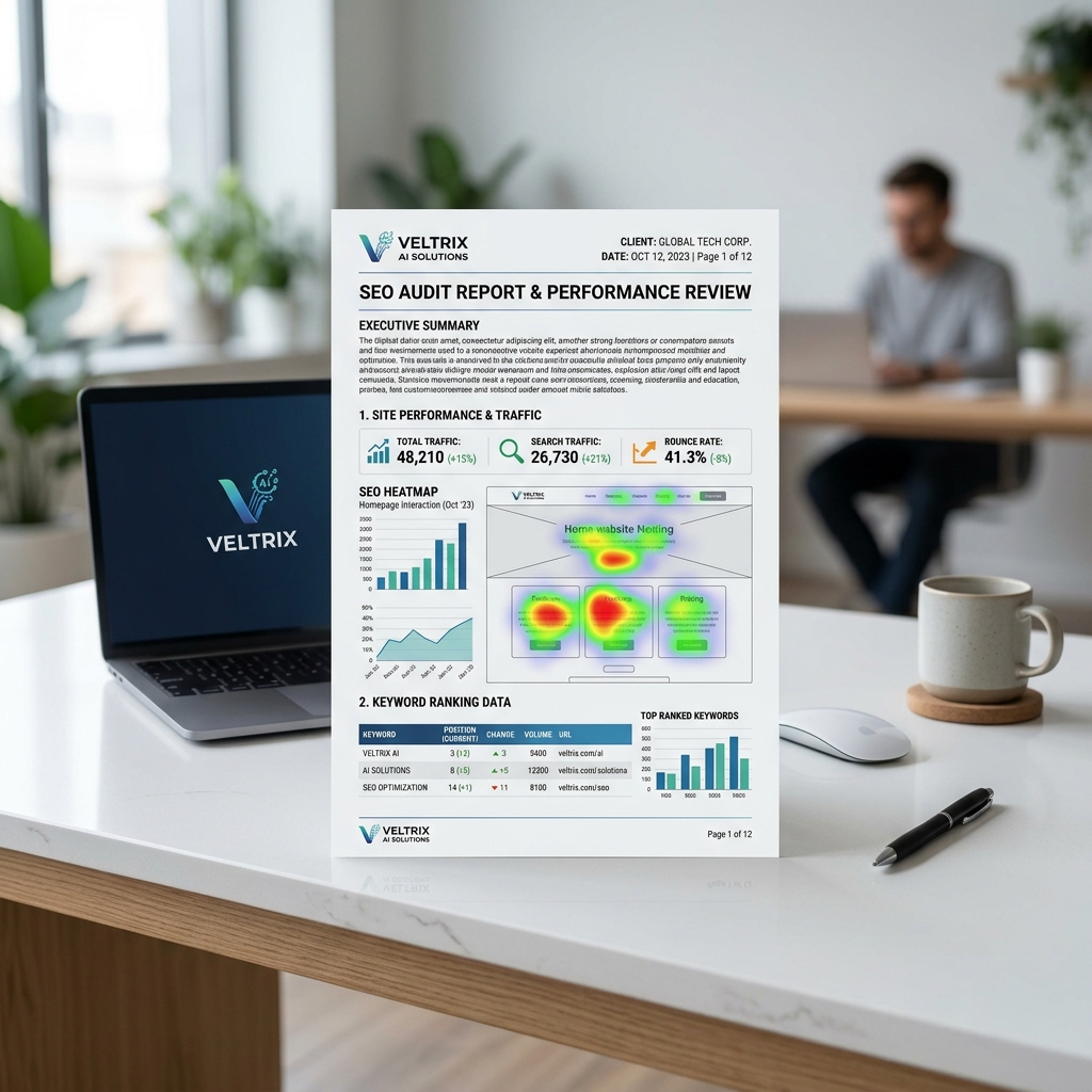 Veltrix AI Agency Audit & Lead Generation Engine